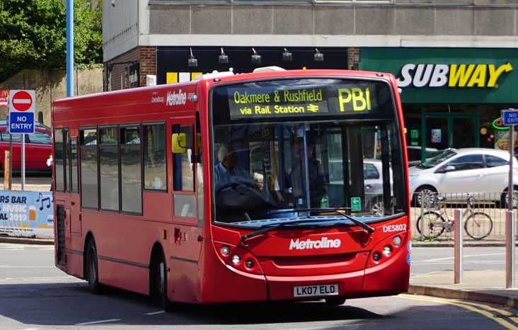 Metroline Alexander Dennis Enviro200 DES802